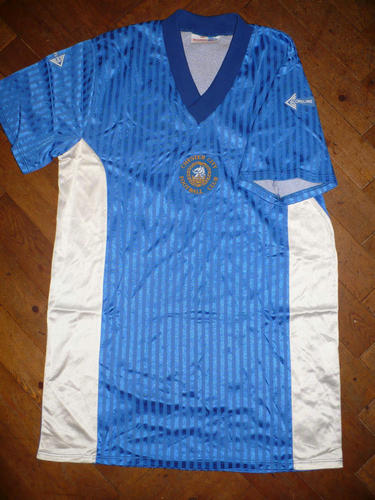 maillot chester city domicile 1988-1989 pas cher