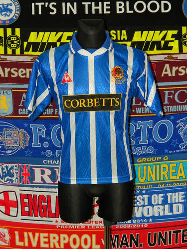 maillot chester city domicile 1995-1996 pas cher