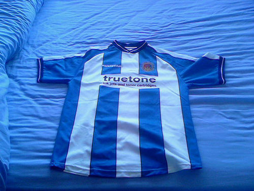 maillot chester city domicile 2004-2005 rétro