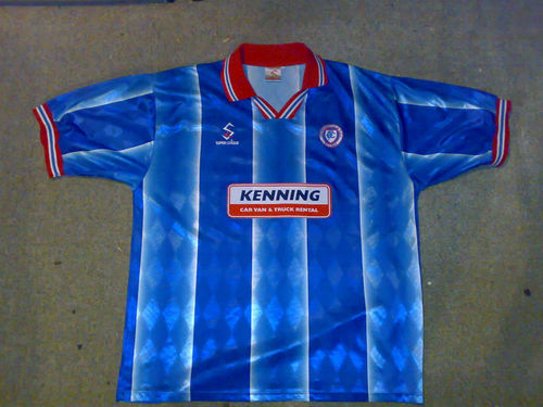 maillot chesterfield fc domicile 1998-2000 rétro