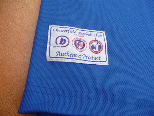 maillot chesterfield fc domicile 2003-2004 pas cher