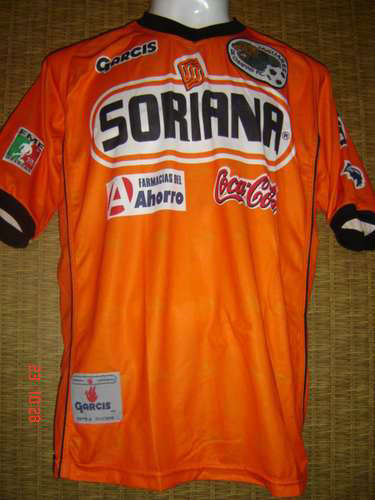 maillot chiapas fc domicile 2002-2003 rétro