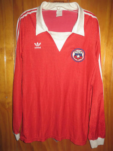 maillot chili domicile 1983 rétro