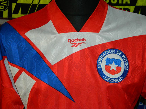 maillot chili domicile 1996-1997 rétro