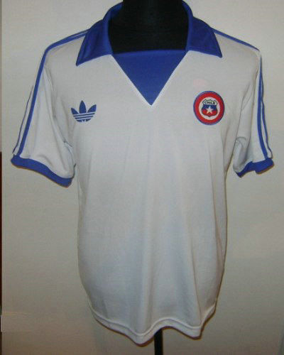 maillot chili exterieur 1982 pas cher