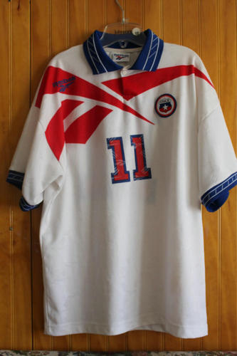 maillot chili exterieur 1996-1997 pas cher