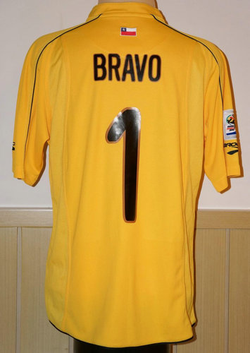 maillot chili gardien 2010-2011 rétro maillot chili gardien 2010-2011 rétro