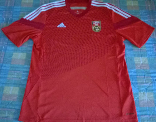 maillot chine domicile 2014-2015 rétro