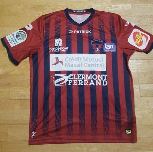 maillot clermont foot domicile 2017-2018 pas cher