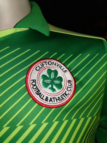 maillot cliftonville fc exterieur 2016-2017 rétro