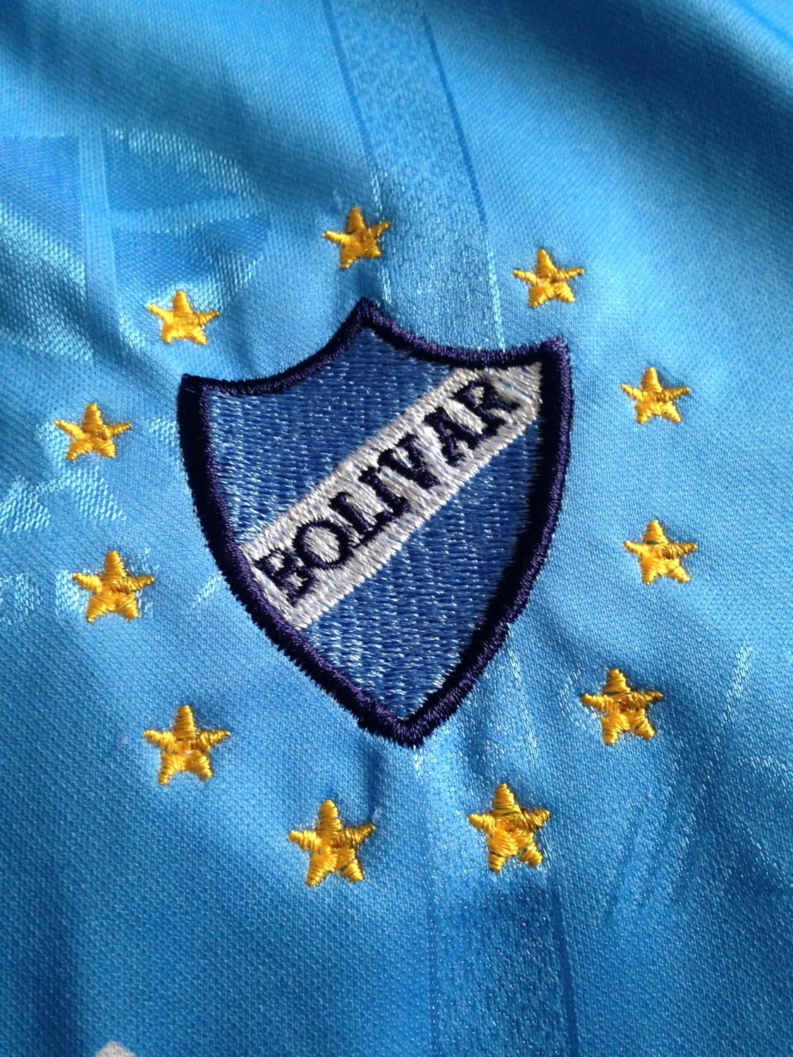 maillot club bolívar domicile 1998-1999 rétro
