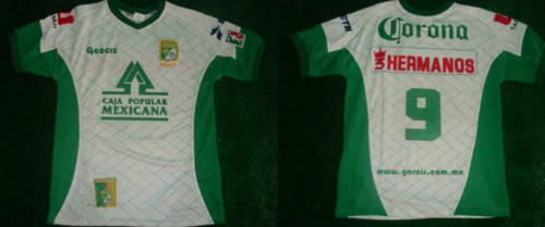 maillot club león exterieur 2005 rétro