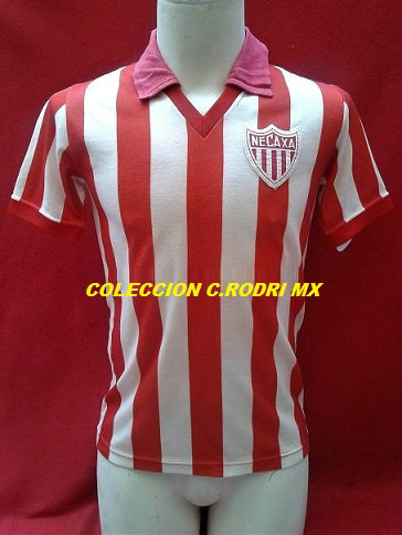 maillot club necaxa domicile 1982-1983 rétro