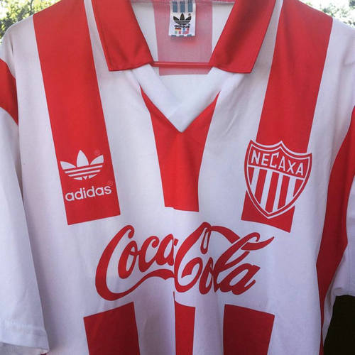 maillot club necaxa domicile 1994-1995 rétro