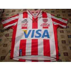 maillot club necaxa domicile 2007 rétro