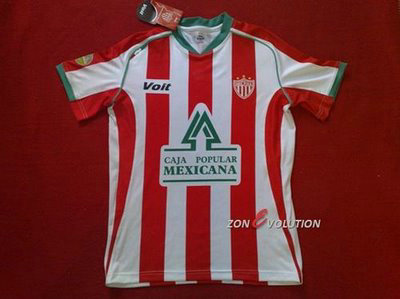 maillot club necaxa domicile 2009-2010 pas cher