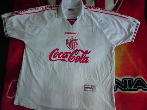 maillot club necaxa exterieur 2000 rétro