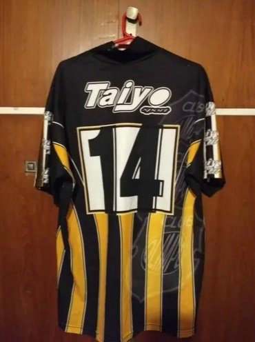 maillot club olimpo domicile 1997-1998 rétro maillot club olimpo domicile 1997-1998 rétro