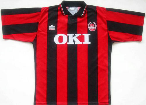 maillot clyde fc exterieur 1995-1996 rétro