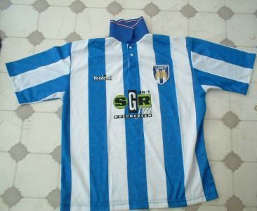maillot colchester united domicile 1995-1996 rétro