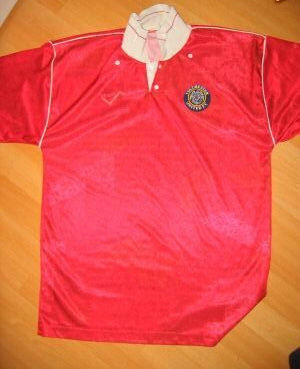 maillot colchester united exterieur 1991 rétro