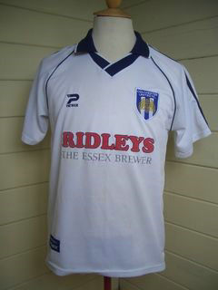 maillot colchester united exterieur 1999 rétro