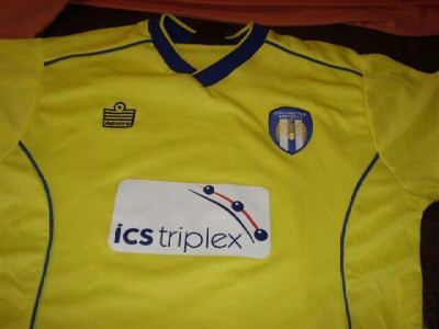 maillot colchester united exterieur 2004-2005 rétro