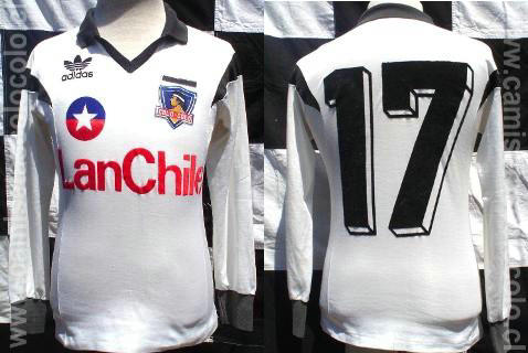 maillot colo-colo domicile 1987 pas cher