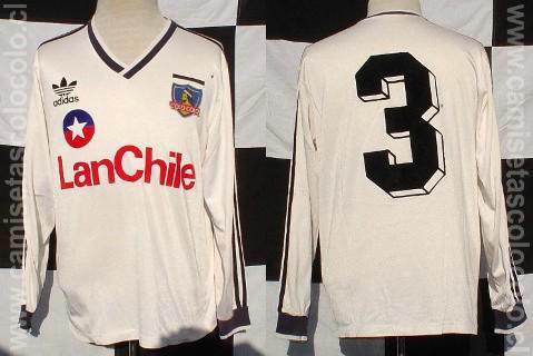 maillot colo-colo domicile 1988 rétro