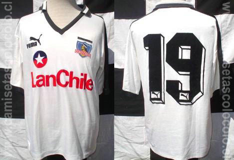 maillot colo-colo domicile 1989 pas cher