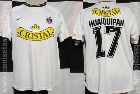 maillot colo-colo domicile 2001-2002 pas cher