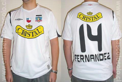 maillot colo-colo domicile 2006 rétro