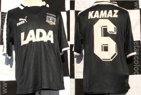 maillot colo-colo exterieur 1990 rétro