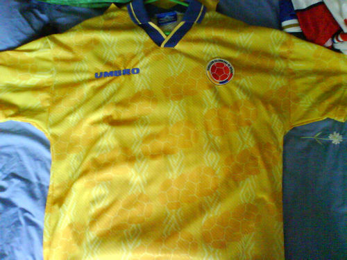 maillot colombie domicile 1994-1995 rétro