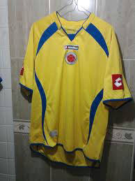 maillot colombie domicile 2007-2009 rétro