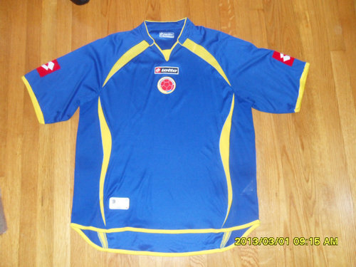 maillot colombie exterieur 2007-2009 pas cher