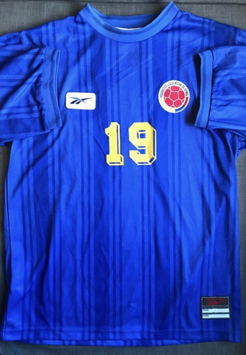 maillot colombie particulier 1998 pas cher