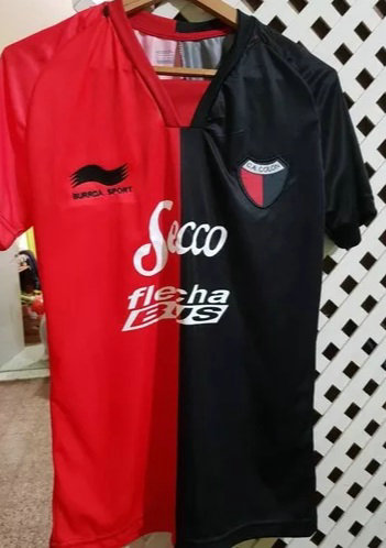 maillot colón de santa fe domicile 2017-2018 rétro