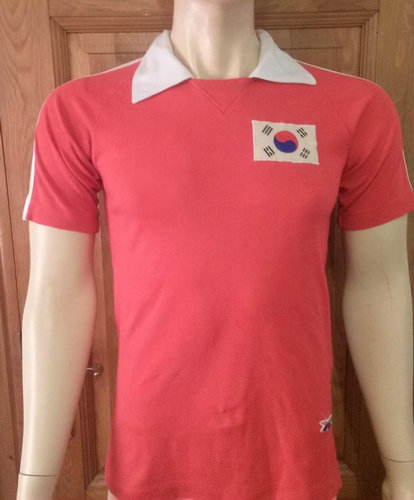 maillot corée du sud domicile 1980 rétro