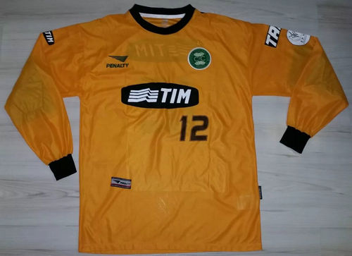 maillot coritiba fc gardien 2001 rétro