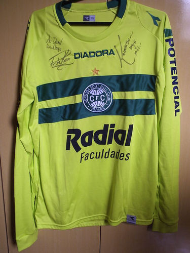 maillot coritiba fc gardien 2006-2007 rétro