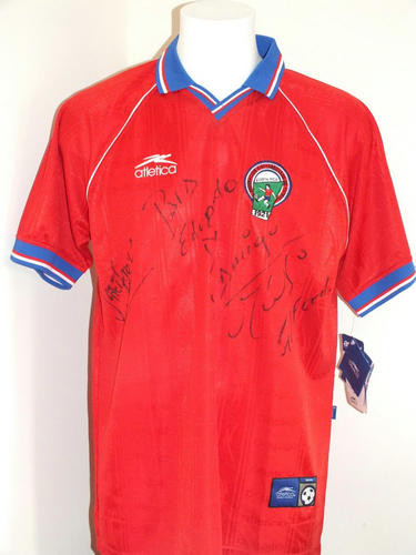 maillot costa rica domicile 1999-2000 rétro