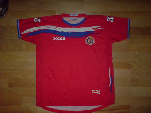 maillot costa rica domicile 2006-2007 rétro