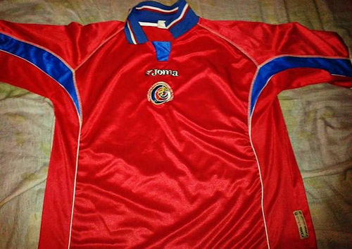 maillot costa rica particulier 2002-2003 pas cher