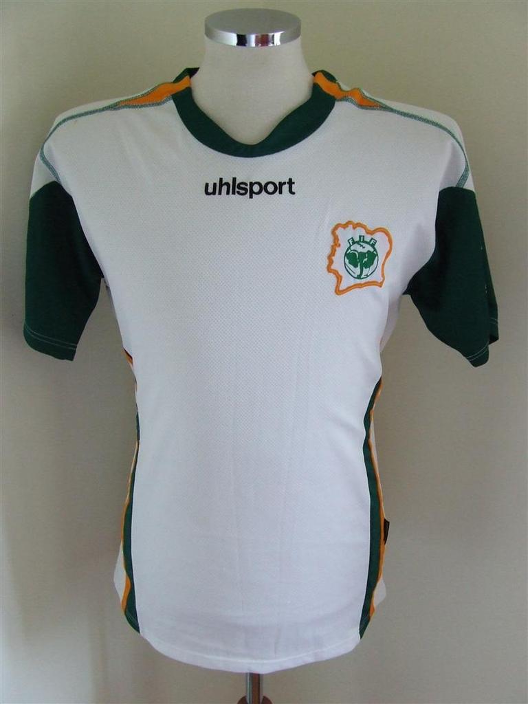 maillot côte d'ivoire exterieur 2004-2005 rétro