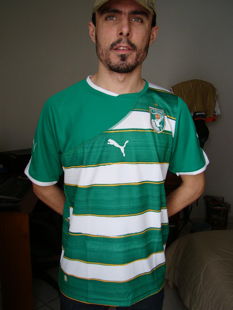 maillot côte d'ivoire exterieur 2010-2011 rétro