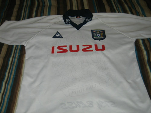 maillot coventry city fc exterieur 1997-1998 rétro