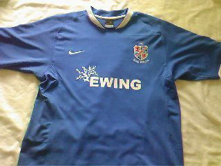 maillot cowdenbeath fc domicile 2006-2007 rétro