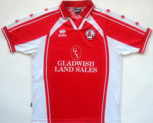 maillot crawley town fc domicile 2000-2001 pas cher