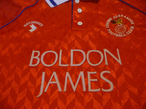 maillot crewe alexandra fc domicile 1991-1992 pas cher